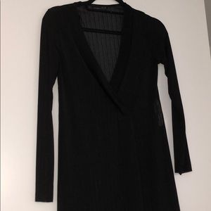 Zara black tunic